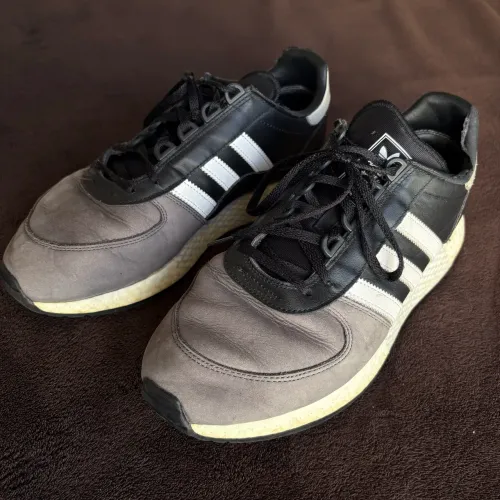 Tênis Adidas Marathon Tech Preto/Cinza tam 43
