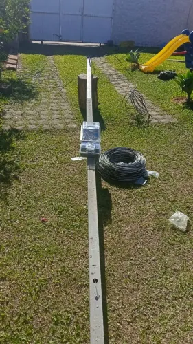 Poste Galvanizado padrão CEEE ( Disponível) 7MT e 5MT
