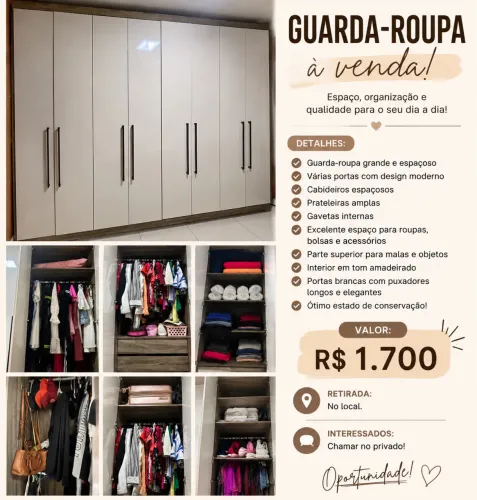 Vendo guarda-roupa 