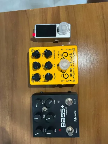 Kit pedais p/ Contrabaixo