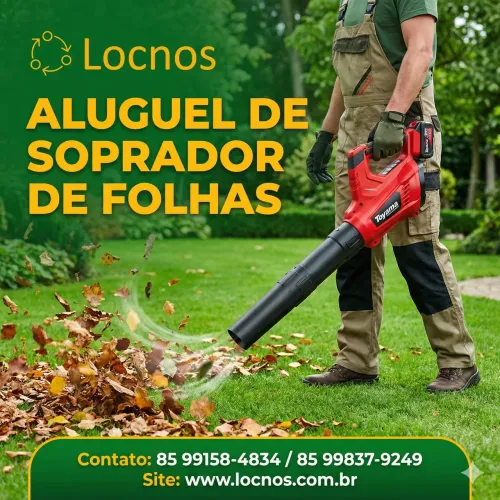 Aluguel de soprador de folhas