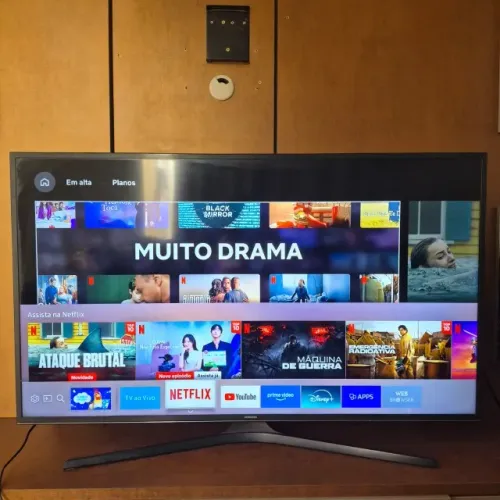 TV SMART SAMSUNG 50" - Resolução 4K - Sistema Rápido - Entrego Hoje