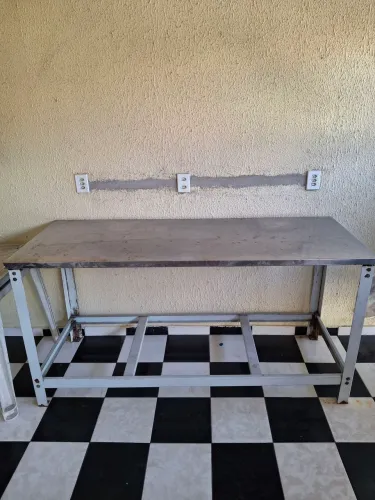 Mesa de inox 2 metros