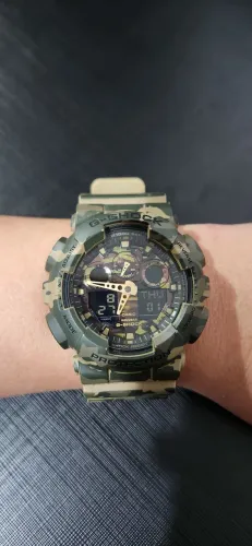Relógio Casio G-shock Ga-100cm Camuflado