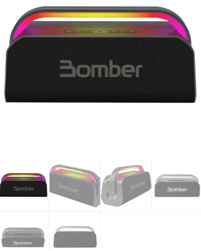CAIXA BLUETOOTH BOMBERBASS PLUS