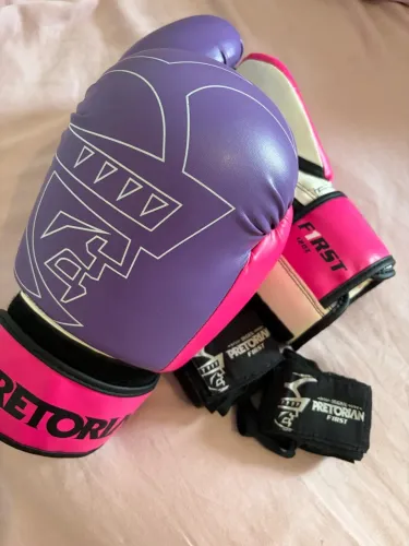 Luvas muay thai femininas super novinhas