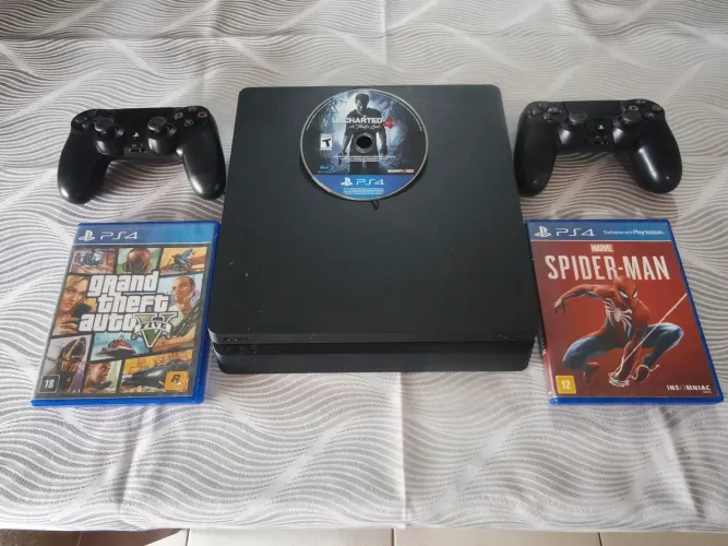 PS4 EM EXCELENTE ESTADO 500 GB