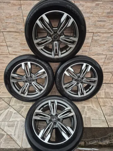 JOGO RODAS USADAS ARO 18 BMW FURACÃO 5X100