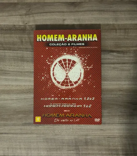 Homem-aranha coleção 6 filmes (DVD)