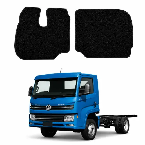 Tapete Borracha Texturizada Caminhão Vw Delivery