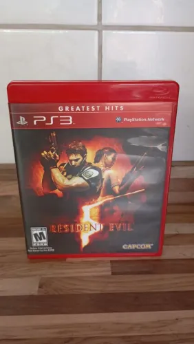 Jogo ps3 residen evil com encarte CD novo
