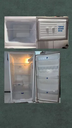 Vendendo uma geladeira funcionando perfeitamente