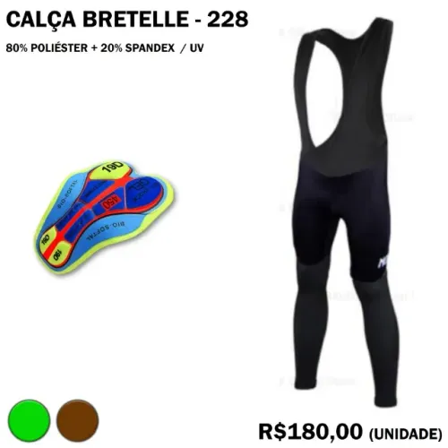 Bretelle Calça de Ciclismo