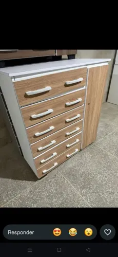 Cômoda 6 gavetas 