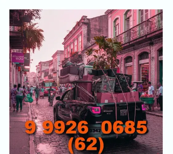 Frete no Setor Sudoeste, Jardim América, Bueno, Oeste, Leste e Central com Rodrigo