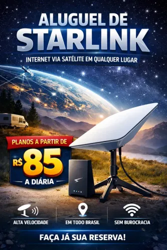 Aluguel de starlink 