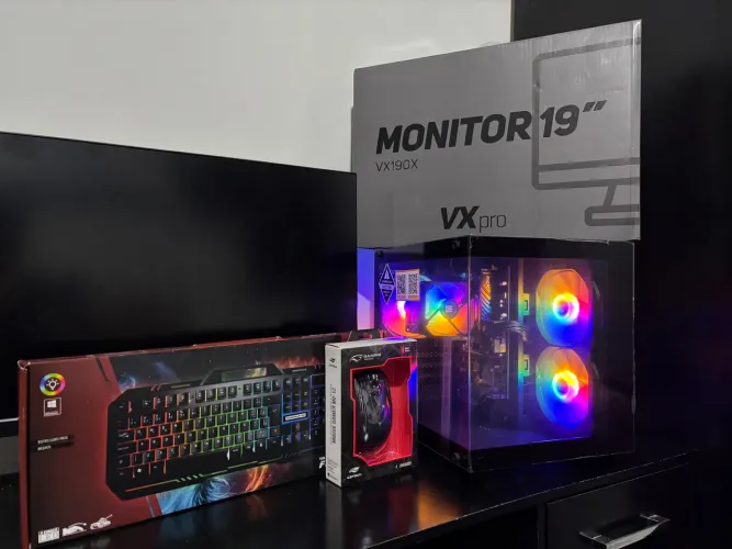 Pc Gamer INTEL I5 YOUTUBER Completo Novo na Caixa