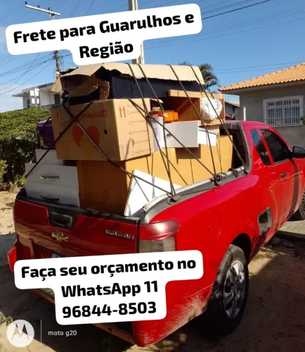 Frete rápido para Guarulhos e Região 