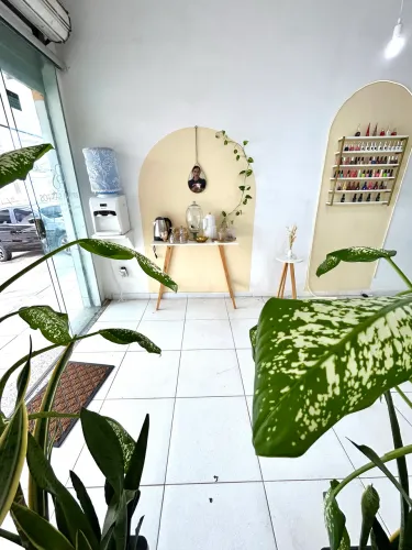 Divisão de studio de beleza
