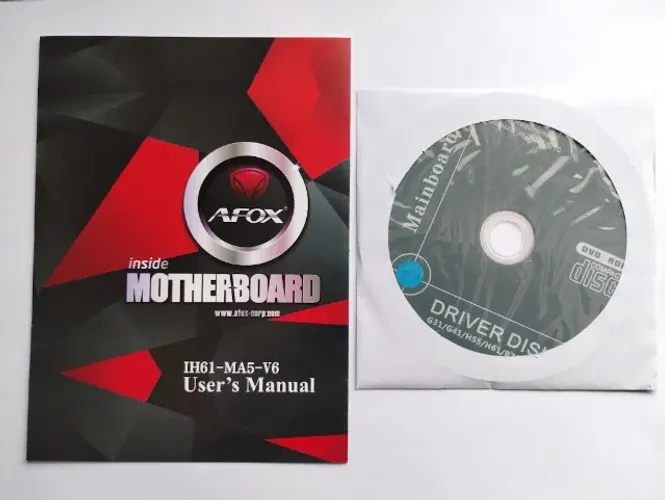 Manual E Cd Placa Mãe Afox H61
