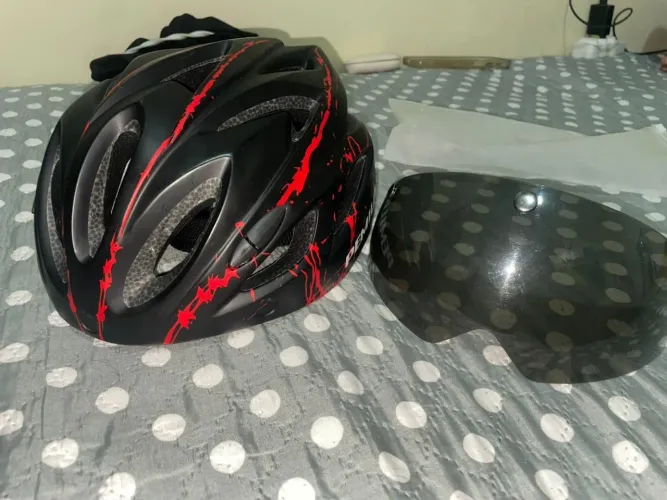 Capacete para ciclista