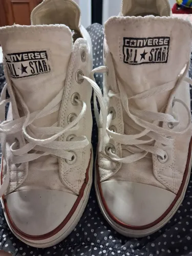 All Star Converse Original Cano Alto Branco - Nº 38