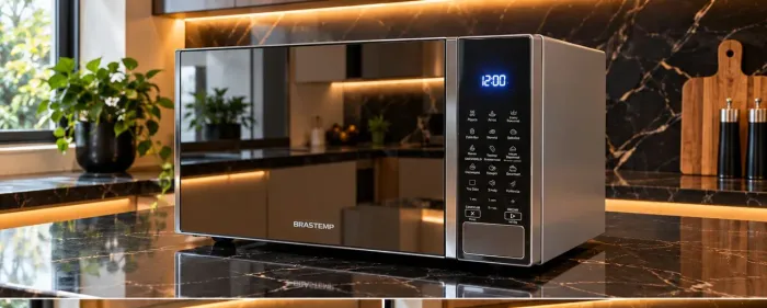 Microondas Semi-novo 34L funcionando perfeitamente.