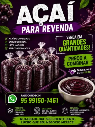 POLPA DE AÇAÍ 
