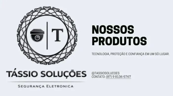 Instalação de câmeras, cerca elétrica, concertinas e tudo de segurança eletrônica.