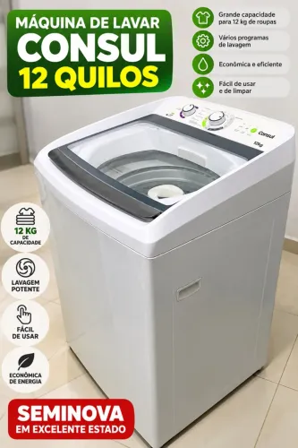 Máquina de lavar Consul 12kg