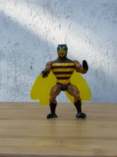 Boneco Vintage Abelhão He-Man MOTU 1983 Estrela / Mattel
