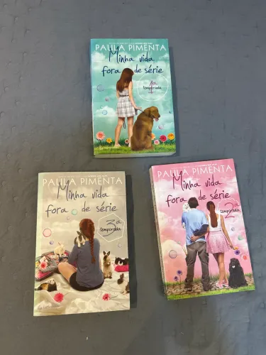 Kit 3 livros Minha Vida Fora de Série Vol 1,2 e 3