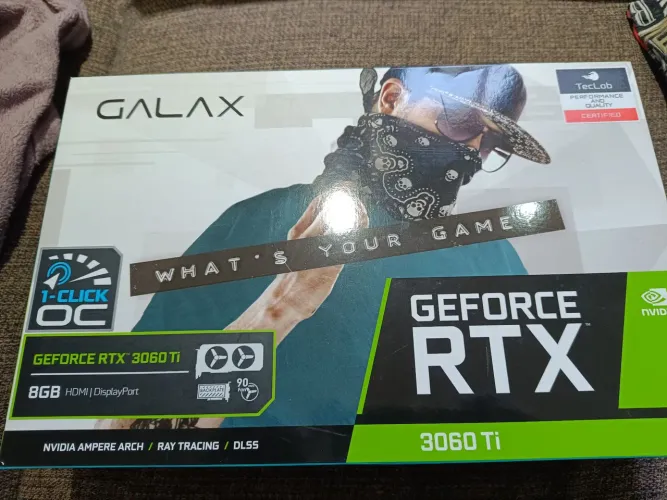 Placa Galax RTX 3060 TI 8gb