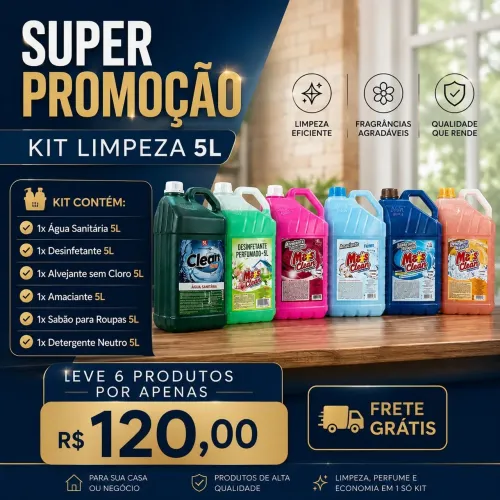 Produtos de limpeza 