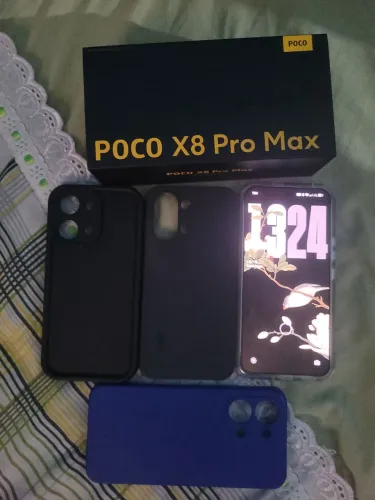 POCO X8 PRO MAX + Acessórios - 2 meses de uso!