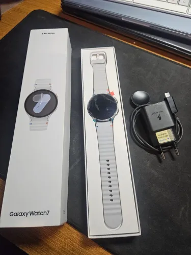 Galaxy Watch 44m | Completo na caixa com todos os acessórios
