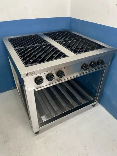 FOGÃO DE AÇO INOX