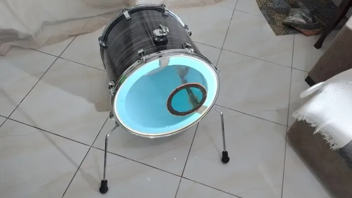 BUMBO ,ODERY INROCK 16×15 Pol. COM A CAPA, TDO NOVO, NUNCA USEI, COM ACÚSTICA de ESPUMA.