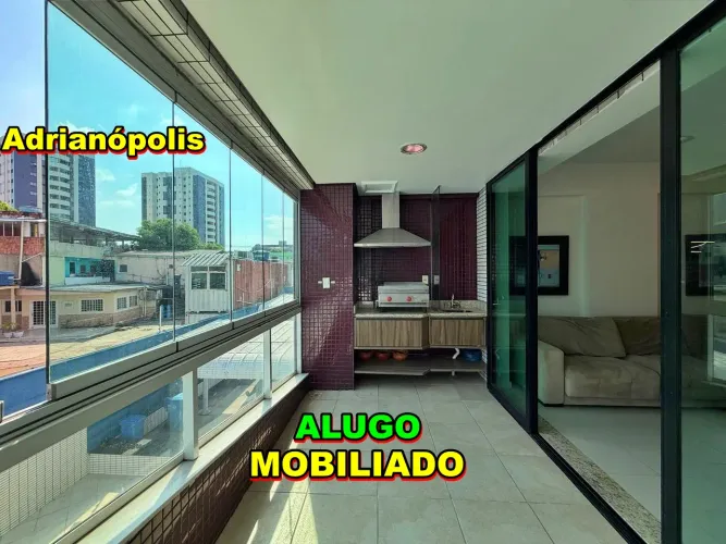 Condomínio Ville de France - Apartamento 3 Suítes Mobiliado no Adrianópolis
