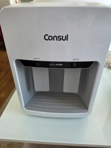 Bebedouro Garrafão Consul Gela Mais, Compressor, Branco, 220V - Não Aceito Trocas