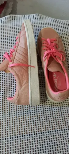 tenis adidas campus rosa em camurça tam 37 ..há mais modelos e tamanhos zap 11- *