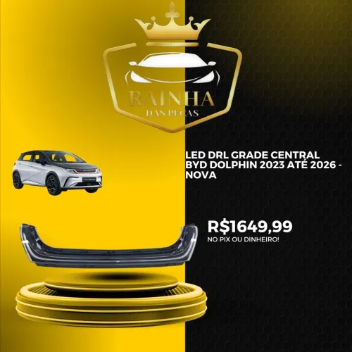 Led Drl Grade Central Byd Dolphin 2023 até 2026 - NOVA