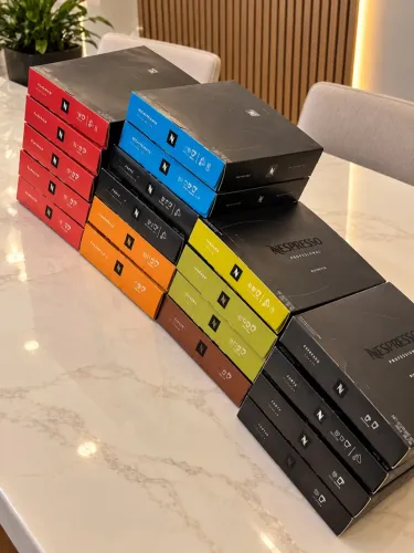 Cápsulas de café Nespresso profissional