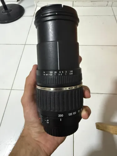Lente Tamron 18?200mm f/3.5?6.3 Di II VC compatível com Canon