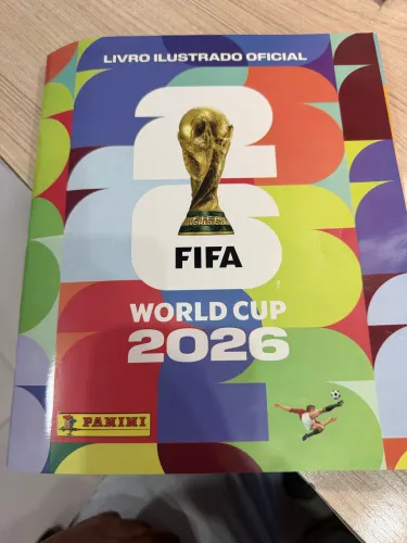 Álbum da Copa 2026 72% completo - FIGURINHAS COLADAS 