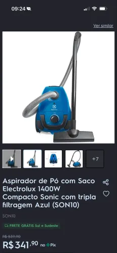 Electrolux - aspirador de pó SONIC