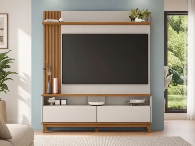 Home Theater NT 1335 1,62m MDP/MDF (NOVO A PRONTA ENTREGA)