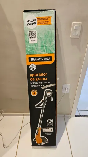 Vendo cortador de grama tramontina 1500w + kit completo de carretel