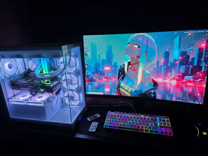 PC Gamer High-End - Ryzen 9 + RTX 3080 Ti | Aquário | Impecável