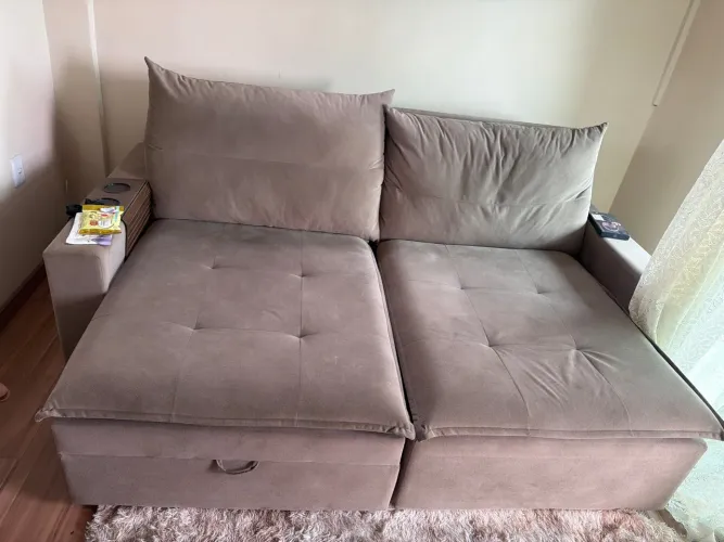 Sofa retratil 4 lugares